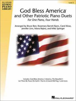 Paperback God Bless America and Other Patriotic Piano Duets - Level 3 Book