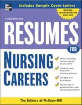 Paperback Resumes for Nursing Careers Book