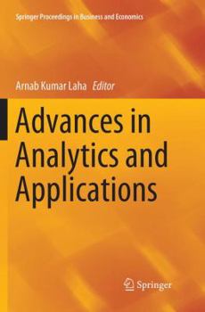Paperback Advances in Analytics and Applications Book