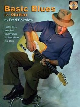 Paperback Basic Blues for Guitar: Book/CD Pack Book