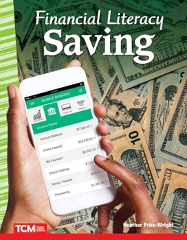 Paperback Financial Literacy: Saving Book