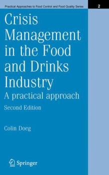 Hardcover Crisis Management in the Food and Drinks Industry: A Practical Approach Book