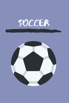 Paperback Soccer: Sport / Athletic Notebook Book