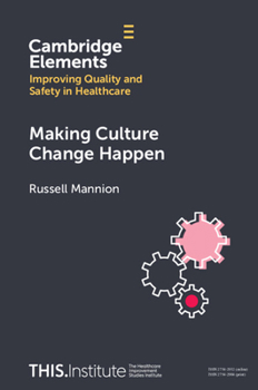 Paperback Making Culture Change Happen Book