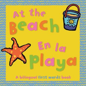 Board book At The Beach/En la Playa Book