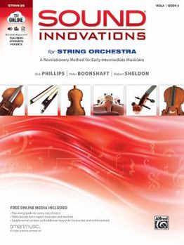 Paperback Sound Innovations for String Orchestra, Bk 2: A Revolutionary Method for Early-Intermediate Musicians (Viola), Book & Online Media Book