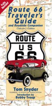 Paperback Route 66: Traveler's Guide and Roadside Companion Book