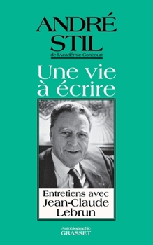 Paperback Une vie à écrire [French] Book