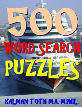 Paperback 500 Word Search Puzzles: Fun Way to Improve Your IQ Book