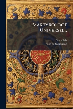 Paperback Martyrologe Universel... [French] Book