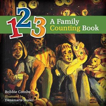 Paperback 123 A Family Counting Book
