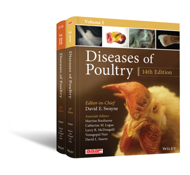 Hardcover Diseases of Poultry, 2 Volume Set Book