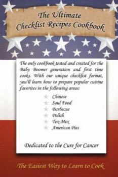 Paperback The Ultimate Checklist Recipes Cookbook Book