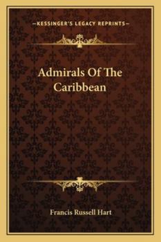Paperback Admirals Of The Caribbean Book