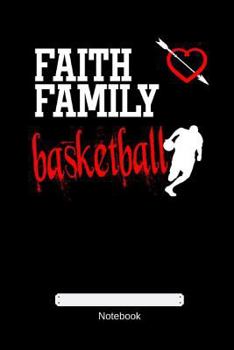 Paperback Faith Family Basketball Book
