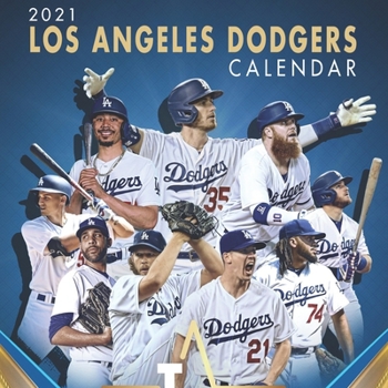 Paperback Los Angeles Dodgers: 2021-2022 calendar - 24 months - 8.5 x 8.5 glossy paper Book