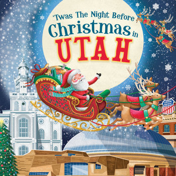 Hardcover 'Twas the Night Before Christmas in Utah Book