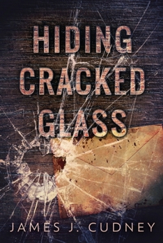 Paperback Hiding Cracked Glass [Large Print] Book