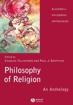 Hardcover Philosophy of Religion: An Anthology Book