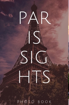 Hardcover Paris Sights Book