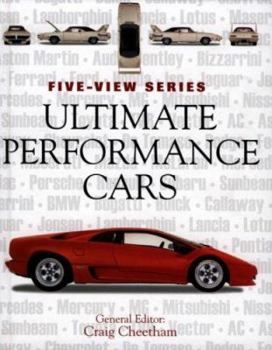 Hardcover Ultimate Performance Cars: Fast, Faster, Fastest (Five-view) Book