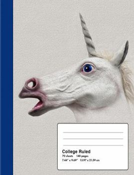 Paperback Unicorn Composition Book