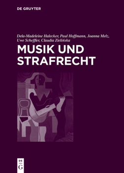 Hardcover Musik Und Strafrecht [German] Book