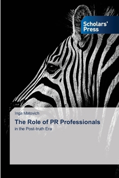 Paperback The Role of PR Professionals Book