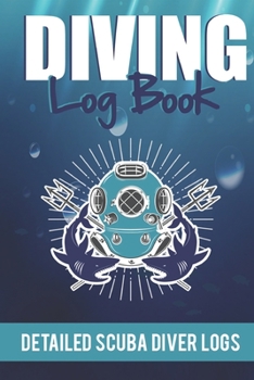 Paperback Diving Log Book Detailed Scuba Diver Logs Book