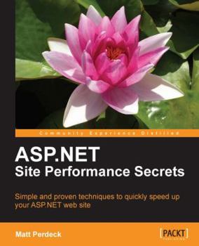 Paperback ASP.Net Site Performance Secrets Book