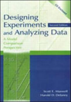 Hardcover Designing Experiments and Analyzing Data: A Model Comparison Perspective, Second Edition Book