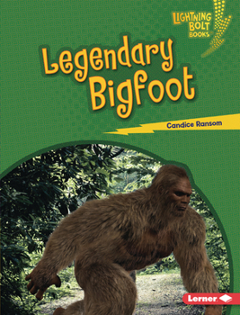 Library Binding Legendary Bigfoot Book