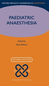 Paperback Paediatric Anaesthesia Book