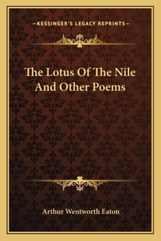 Paperback The Lotus Of The Nile And Other Poems Book