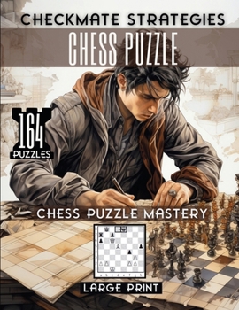 Paperback Checkmate Strategies Chess Puzzle: Chess Puzzle Mastery Book