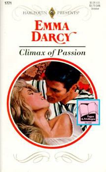 Mass Market Paperback Harlequin Presents #1771: Climax of Passion Book