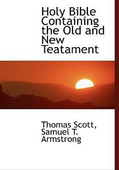 Hardcover Holy Bible Containing the Old and New Teatament Book