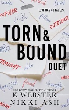 Hardcover Torn and Bound: a college hockey, poly romance Book