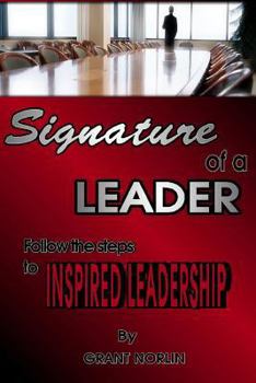 Paperback Signature of a Leader Book