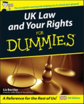Paperback UK Law and Your Rights for Dummies Book