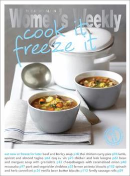 Paperback Cook It, Freeze It. Book