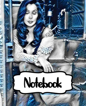 Paperback Notebook: Cher American Singer Goddess of Pop The Folk Rock Husband-Wife Duo Sonny & Cher One Of The Best-Selling Music Artists, Book