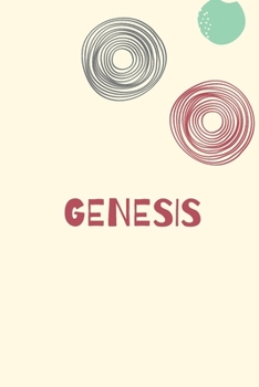 Genesis: Personnalized notebook for girls & Women: Pretty Vintage lined journal for Diary, Composition, school notes, Journaling, Writing, Planning.