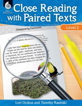 Paperback Close Reading with Paired Texts Level 2: Engaging Lessons to Improve Comprehension Book