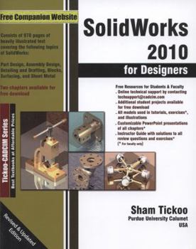 Paperback Solidworks 2010 for Designers Book