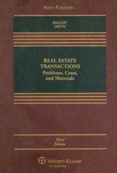 Hardcover Real Estate Transactions: Problems, Cases, and Materials [With CDROM] Book
