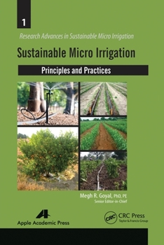 Paperback Sustainable Micro Irrigation: Principles and Practices Book