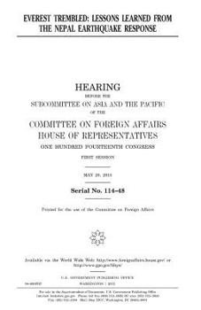 Everest Trembled: Lessons Learned from the Nepal Earthquake Response