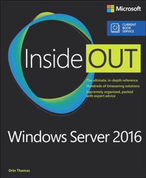 Paperback Windows Server 2016 Inside Out Book
