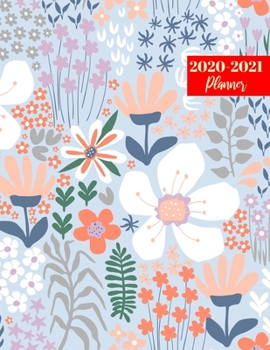 2020-2021 Planner: Pretty 2 Year Calendar 2020-2021 Daily, Weekly & Monthly | 24 Months Agenda Personal Appointment